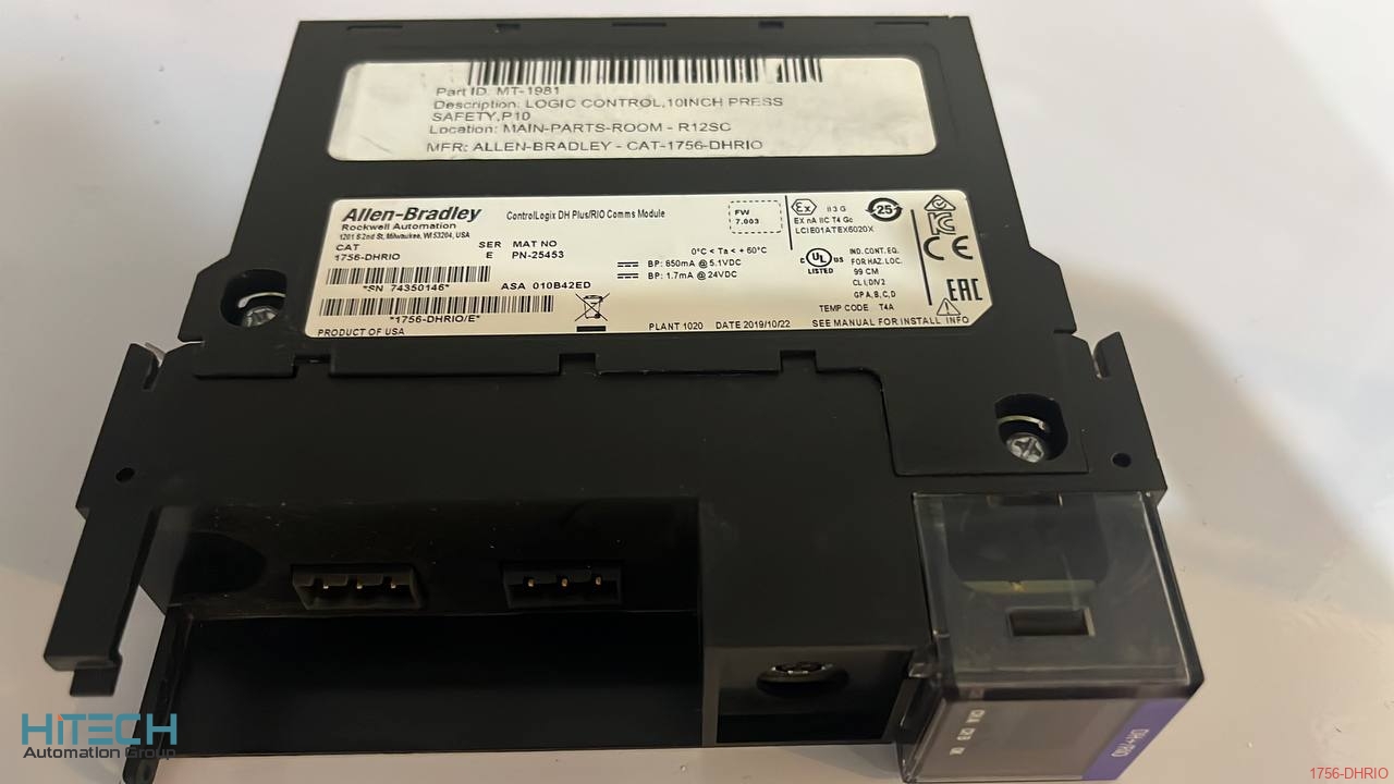 ماژول Controllogix 1756-DHRIO ماژول Controllogix 1756-DHRIO