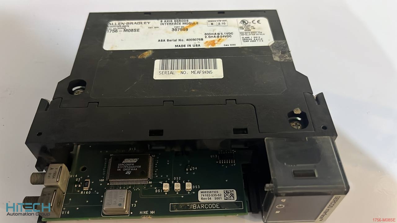 ماژول آلن برادلی مدل PLC 1756-M08SE ماژول آلن برادلی مدل PLC 1756-M08SE