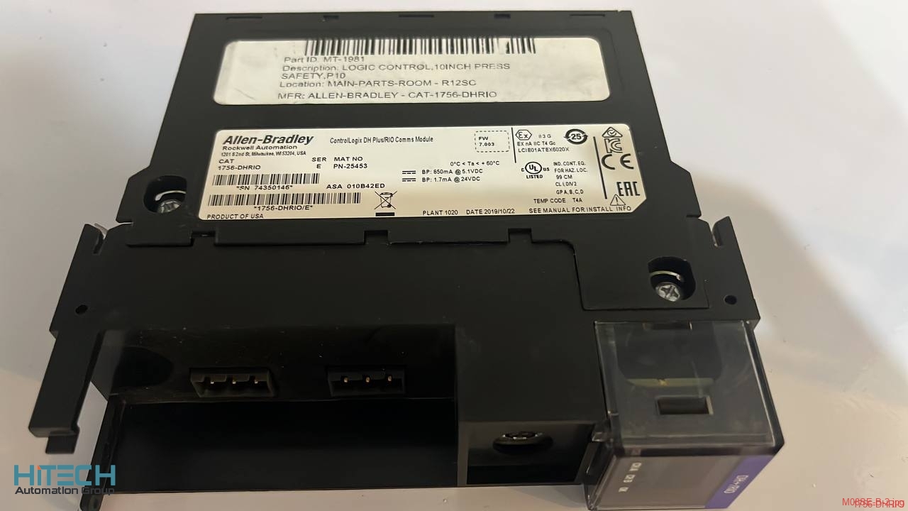 1756-DHRIO.jpg ماژول Controllogix 1756-DHRIO - تصویر 1