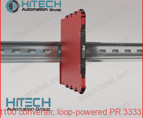 3333.png مبدل پی تی 100 با منبع تغذیه حلقه | PR ELECTRONICS 3333 - تصویر 1