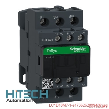 LC1D25M7.jpg کنتاکتور اشنایدر مدل LC1D25M7 - تصویر 1
